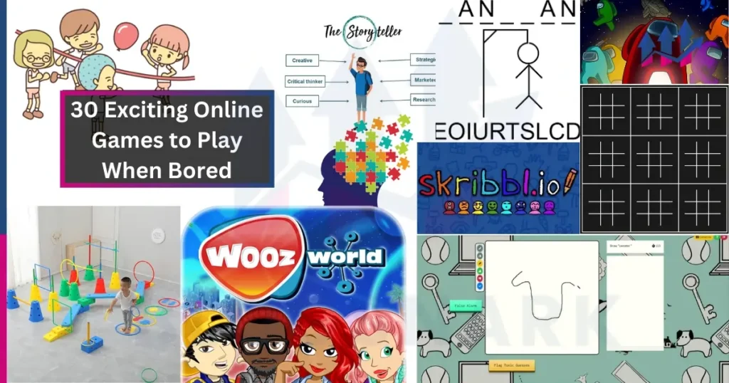 30 Exciting Online Games to Play When Bored