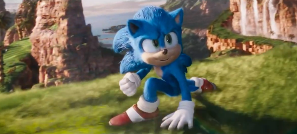 Sonic 2 Movie scene