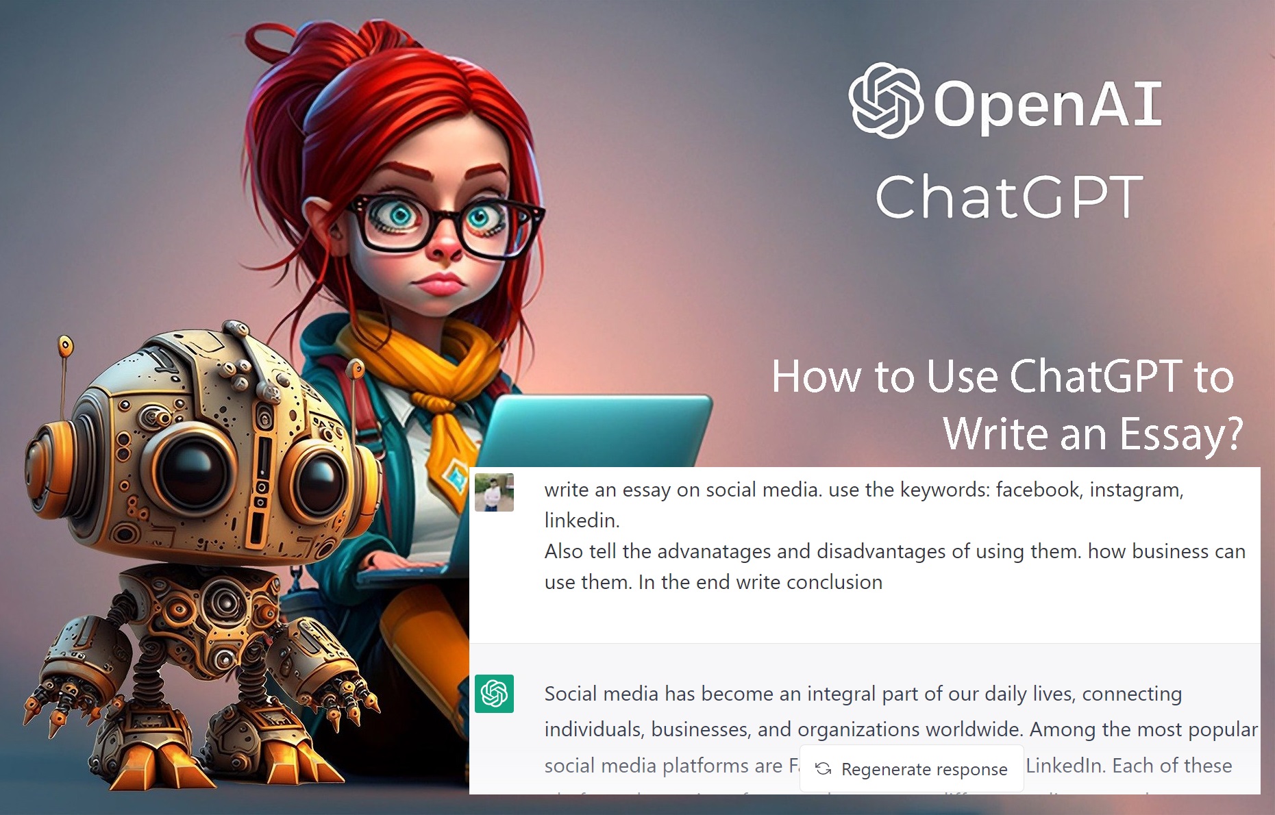 ChatGPT Network Error on Long Responses : How to Use ChatGPT to Write an Essay